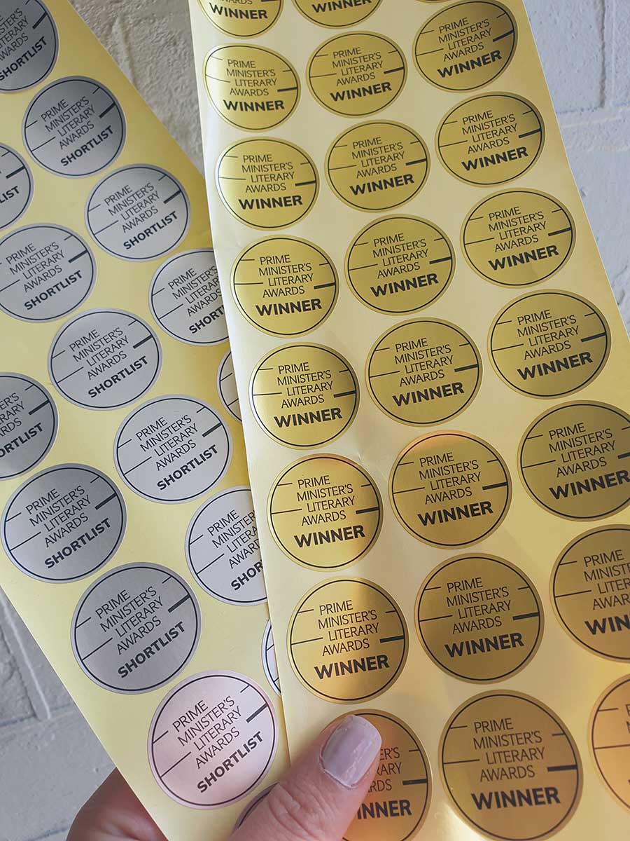 Award Gold Stickers